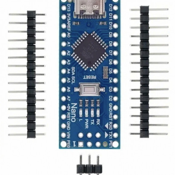 Микроконтроллер Arduino NANO TYPE-C V3.0 (совместимый) Atmega328 CH340 в Орле