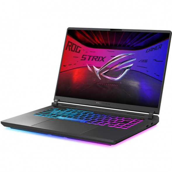 Ноутбук игровой ASUS ROG Strix G16 G615JMR-TS415 (16&amp;quot;, IPS, Intel Core i7-14650HX 2.2ГГц, 16-ядерный, 16ГБ DDR5, 512 ГБ SSD, NVIDIA GeForce RTX 5060 - 8 ГБ, без ОС), серый в Орле