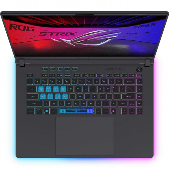 Ноутбук игровой ASUS ROG Strix G16 G615JMR-TS415 (16&amp;quot;, IPS, Intel Core i7-14650HX 2.2ГГц, 16-ядерный, 16ГБ DDR5, 512 ГБ SSD, NVIDIA GeForce RTX 5060 - 8 ГБ, без ОС), серый в Орле