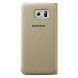 Чехол для Samsung Galaxy S6 S-View Cover (EF-CG920BFE), Gold в Орле