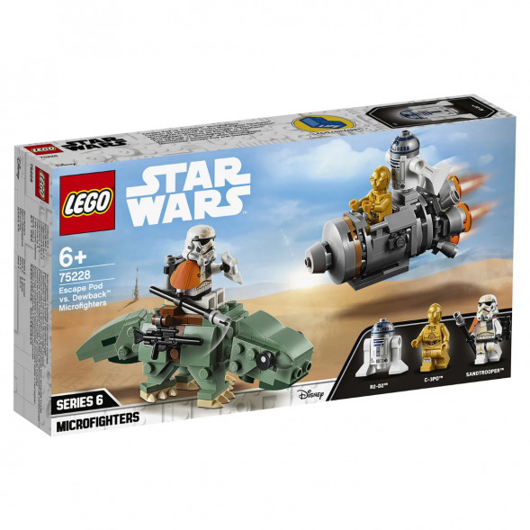 Конструктор LEGO Star Wars 75228 Спасательная капсула Микрофайтеры дьюбэк в Орле