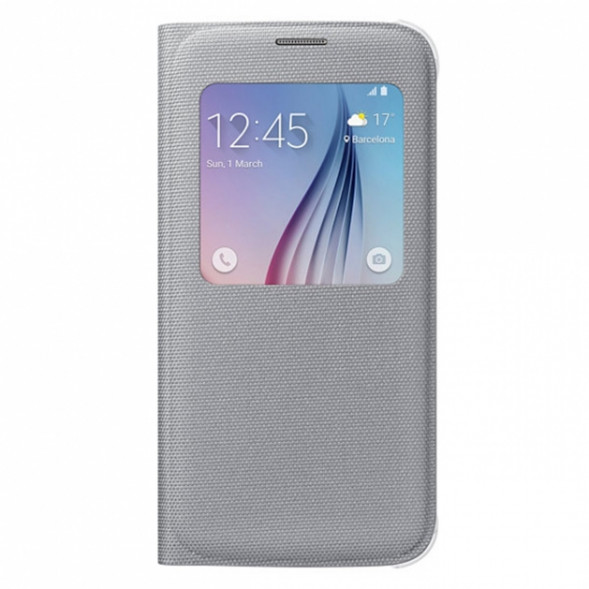 Чехол для Samsung Galaxy S6 S-View Cover (EF-CG920BSE), Silver в Орле