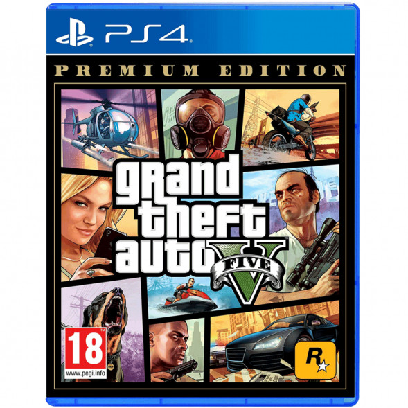 Grand Theft Auto V Premium Edition [PS4, русские субтитры] в Орле