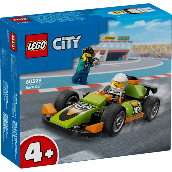 Конструктор LEGO City 60399 Зеленый Гоночный автомобиль в Орле