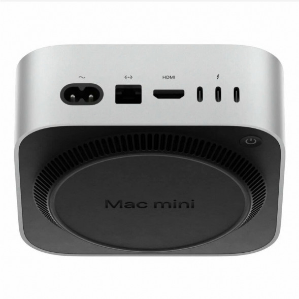 Компьютер Apple Mac mini M4 2024 (MU9D3) (10 Core GPU, 16ГБ, 256ГБ SSD, Apple, macOS), серебристый в Орле