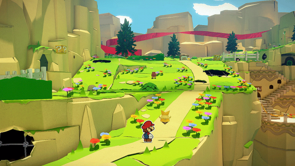 Игра Paper Mario: The Origami King [Nintendo Switch, английская версия] в Орле