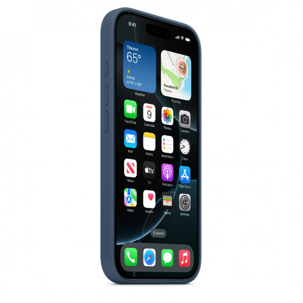 Чехол Apple iPhone 16 Pro Silicone Case with MagSafe, Denim (MYYK3ZM/A) в Орле