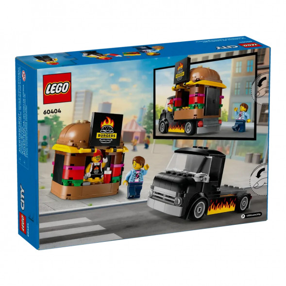 Конструктор LEGO City 60404 Бургерная на колесах в Орле