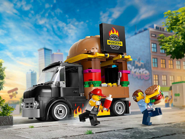 Конструктор LEGO City 60404 Бургерная на колесах в Орле