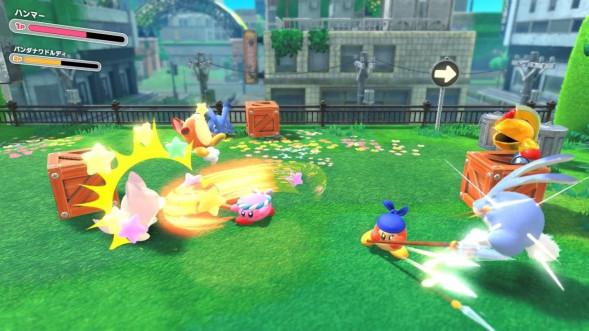Игра Kirby and the Forgotten Land + Star-Crossed World [Nintendo Switch 2, английская версия] в Орле