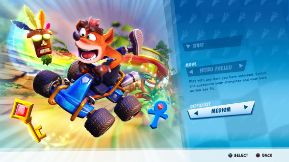 Crash Team Racing Nitro-Fueled [PS4, английская версия] в Орле