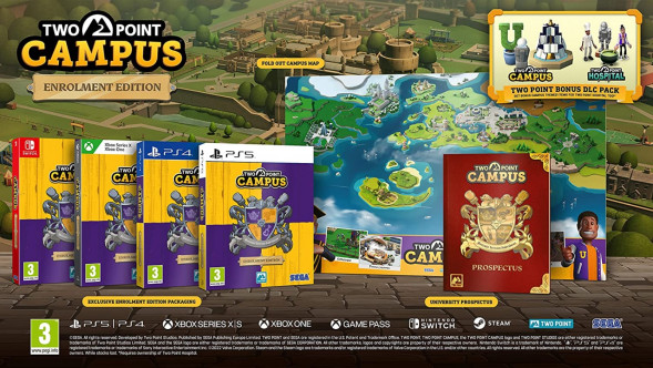 Игра Two Point Campus. Enrolment Edition [PS4, английская версия] в Орле