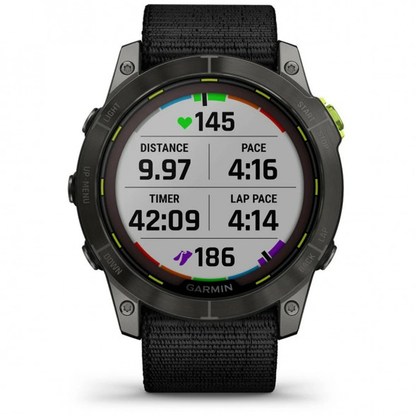 Умные часы Garmin Enduro 2 угольно-серый DLC титановый с нейлоновым ремешком UltraFit 010-02754-01 в Орле