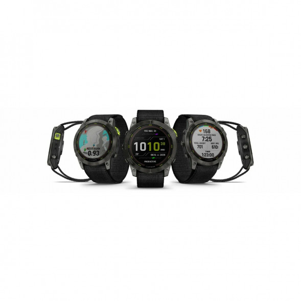 Умные часы Garmin Enduro 2 угольно-серый DLC титановый с нейлоновым ремешком UltraFit 010-02754-01 в Орле