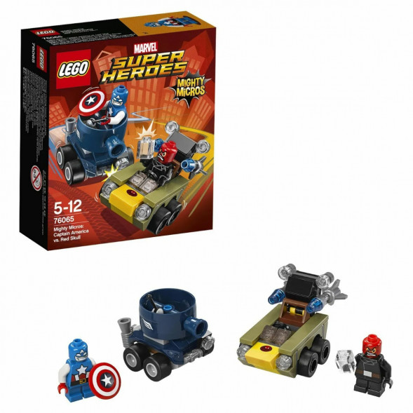 Конструктор LEGO Super Heroes 76065 Капитан Америка против Красного Черепа в Орле