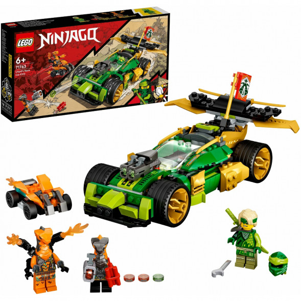 Конструктор LEGO Ninjago 71763 Гоночный автомобиль ЭВО Ллойда в Орле