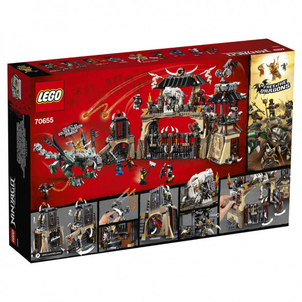 Конструктор LEGO Ninjago 70655 Пещера драконов в Орле