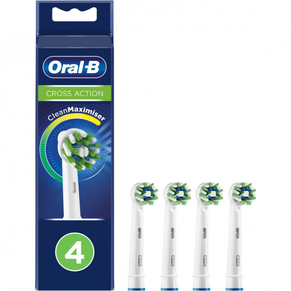 Насадки на зубные щетки Oral-B Cross Action, 4 шт. в Орле