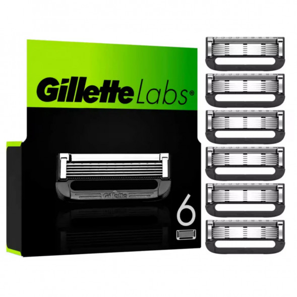 Лезвия для бритвы Gillette Labs, 6 шт. в Орле