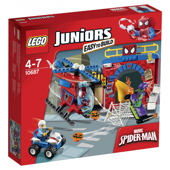 Конструктор LEGO Juniors 10687 Убежище Человека-паука в Орле