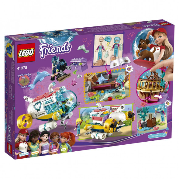 Конструктор LEGO Friends 41378 Спасение дельфинов в Орле