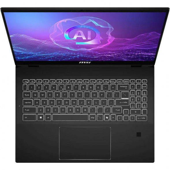 Ноутбук трансформер MSI Summit 16 AI Evo A2HMTG-057RU (16&amp;quot;, IPS, Intel Core Ultra 7 255H 2ГГц, 16 ядер, 16ГБ LPDDR5, 1ТБ SSD, Intel Arc 140T, Windows 11 Home), черный в Орле