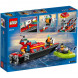Конструктор LEGO City 60373 &amp;quot;Пожарно-спасательная лодка&amp;quot;, 144 деталей в Орле