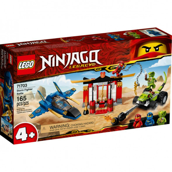 Конструктор LEGO Ninjago 71703 Бой на штормовом истребителе в Орле